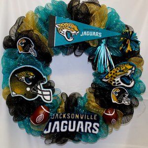 JACKSONVILLE JAGUARS WREATH